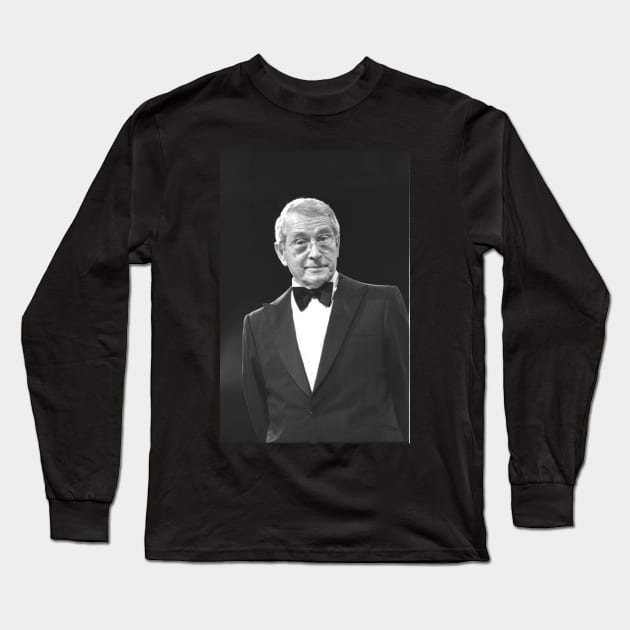 Perry Como BW Photograph Long Sleeve T-Shirt by Concert Photos